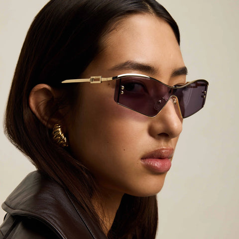 Le Specs Hyperbole Ltd Edt | Gold Sunglasses