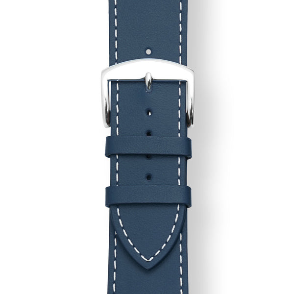 ROCHET Apple Watch Leather Strap - Manhattan Navy Blue