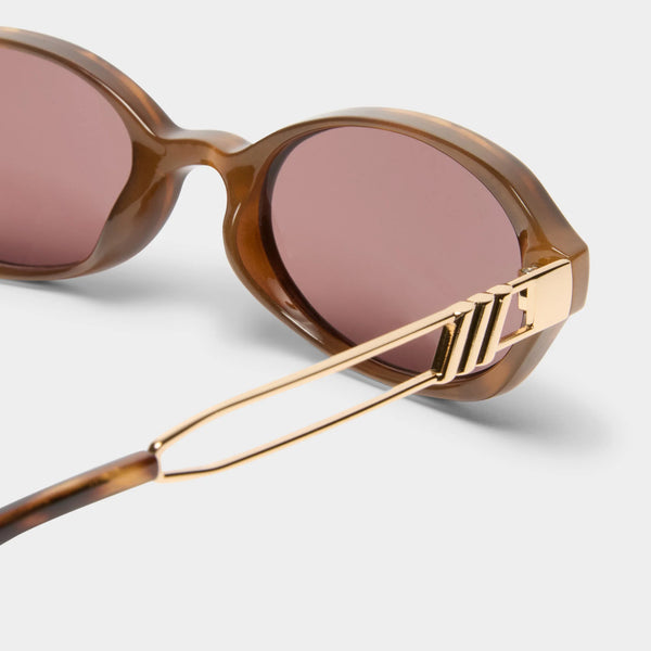 Le Specs Lunita Sunglasses | Tort