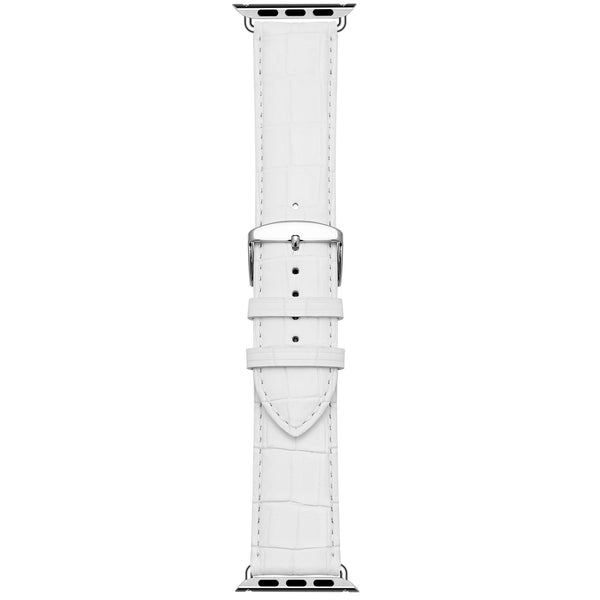 ROCHET Apple Watch Leather Strap - Charleston White