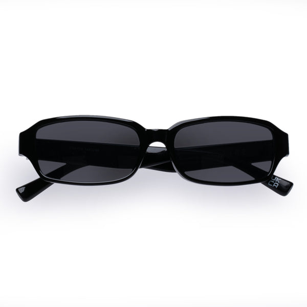 AIRE Crater Sunglasses - Black Silver