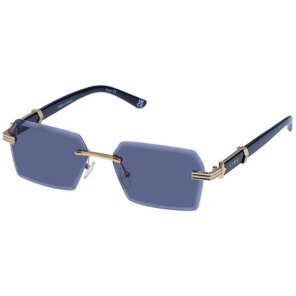 AIRE Nebula Sunglasses - Bright Gold Black