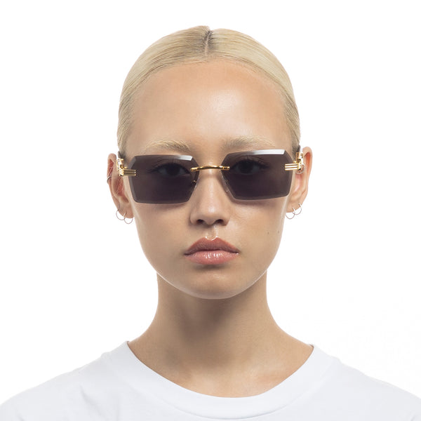 AIRE Nebula Sunglasses - Bright Gold Black