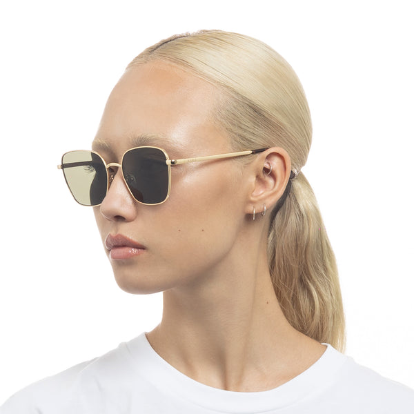 AIRE Spiral Sunglasses - Gold