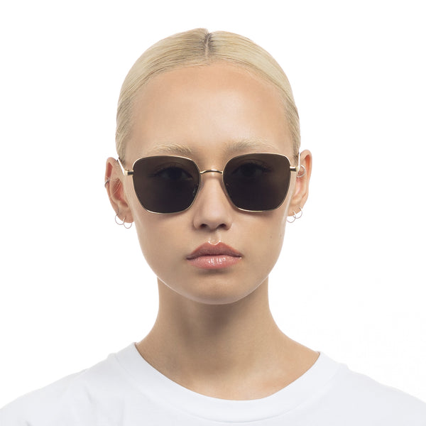 AIRE Spiral Sunglasses - Gold