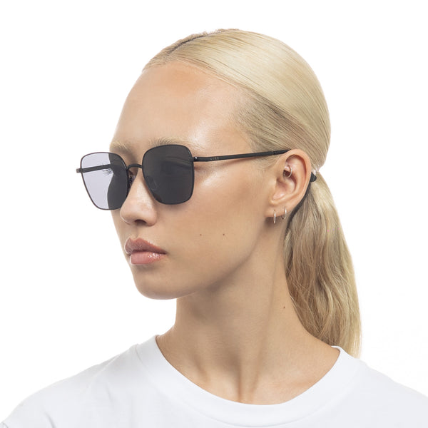 AIRE Spiral Sunglasses - Matte Black