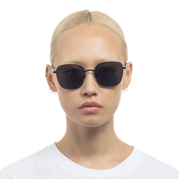 AIRE Spiral Sunglasses - Matte Black