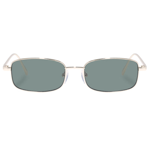 AIRE Decan Sunglasses - Gold Khaki Mono