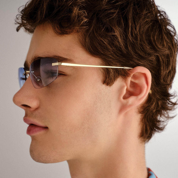 AIRE Virgo Sunglasses - Gold Sky