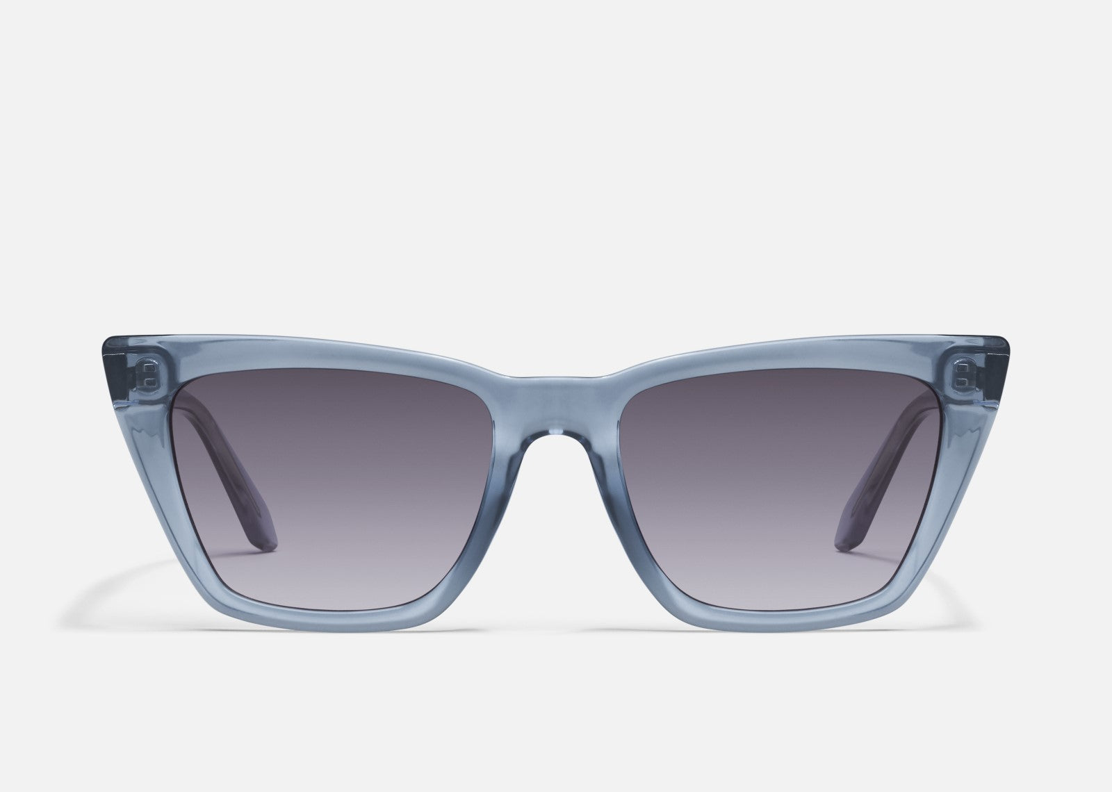 QUAY Call The Shots Sunglasses - Periwinkle/Smoke (Exclusive Colourway)