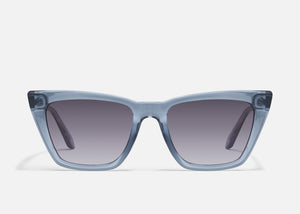 QUAY Call The Shots Sunglasses - Periwinkle/Smoke (Exclusive Colourway)