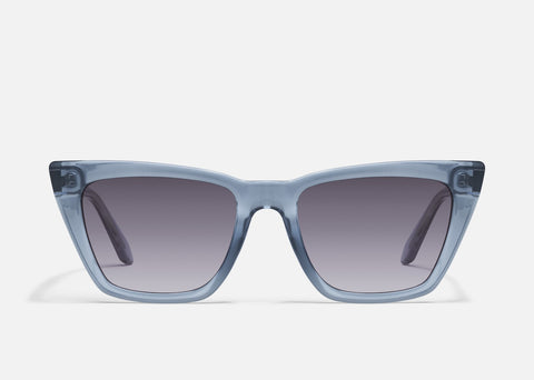 QUAY Call The Shots Sunglasses - Periwinkle/Smoke (Exclusive Colourway)