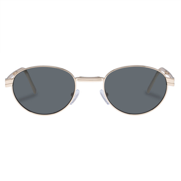 Le Specs Fold 01 | Bright Gold Khaki Mono (Foldable Sunglasses)