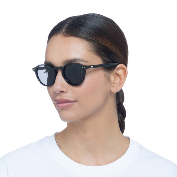 Le Specs Galavant | Black Polarized Sunglasses