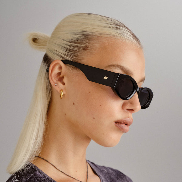 Le Specs Mermaiden Sunglasses | Black