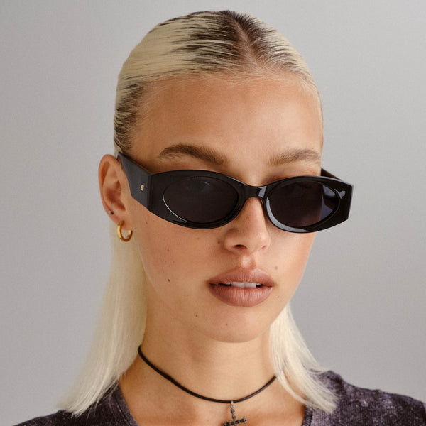 Le Specs Mermaiden Sunglasses | Black