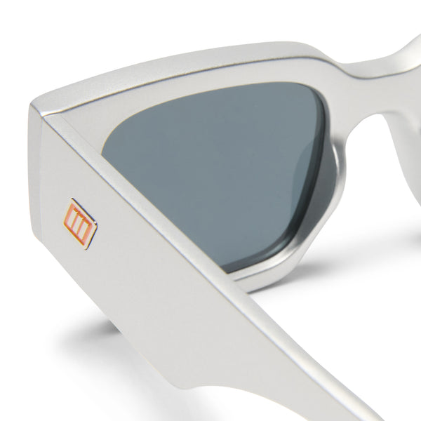 Le Specs Atlantis Sunglasses | Matte Silver