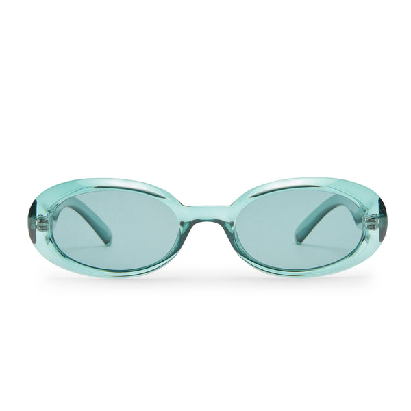 Le Specs Work It! Limited Edition | Seafoam Polarized Sunglasses (Truly On Holidays Collection)