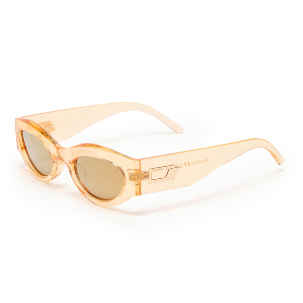 Le Specs Body Bumpin II Limited Edition | Sand Polarized Sunglasses (Truly On Holidays Collection)