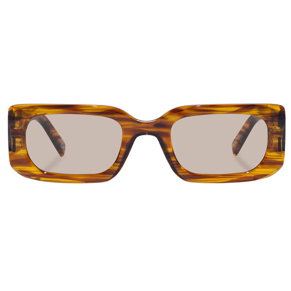 Le Specs Ripped Rebel | Woodstripe Sunglasses (Le Sustain Collection)