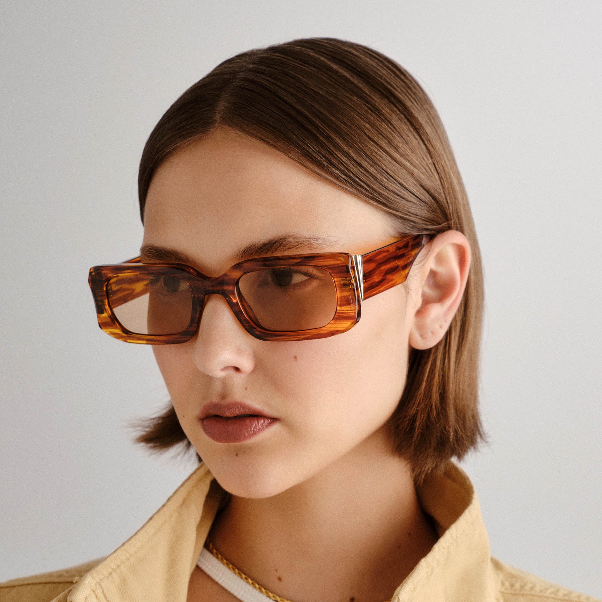 Le Specs Ripped Rebel | Woodstripe Sunglasses (Le Sustain Collection)