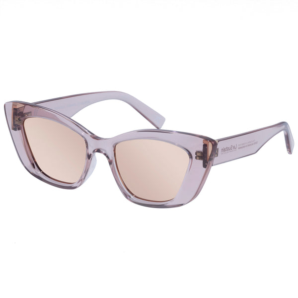 Le Specs Tranquil Turmoil | Rose Quartz Sunglasses (Le Sustain Collection)