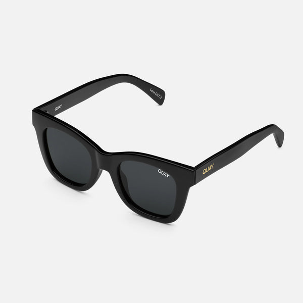 QUAY After Hours Sunglasses - Matte Black/Smoke