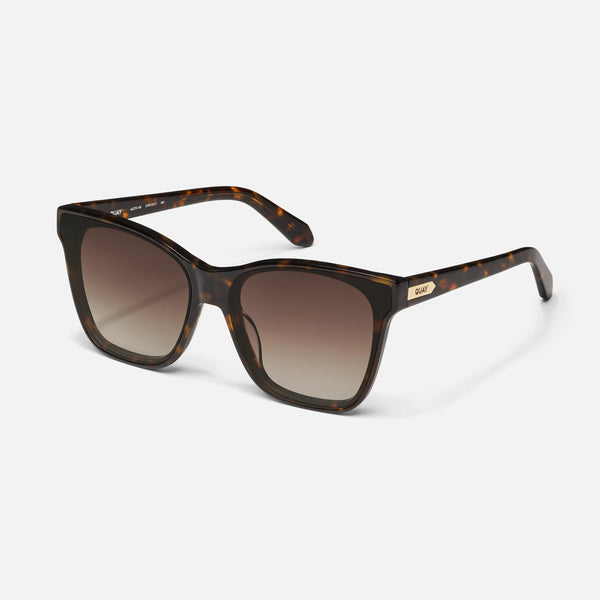 QUAY After Party Sunglasses - Neutral Tort/Brown