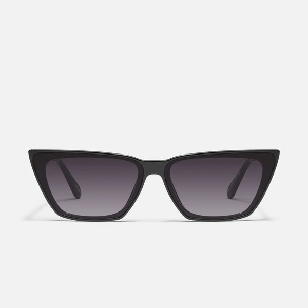 QUAY Bad Habit Sunglasses - Black/Smoke