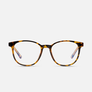 QUAY Blueprint Blue Light Glasses - Tort/Clear