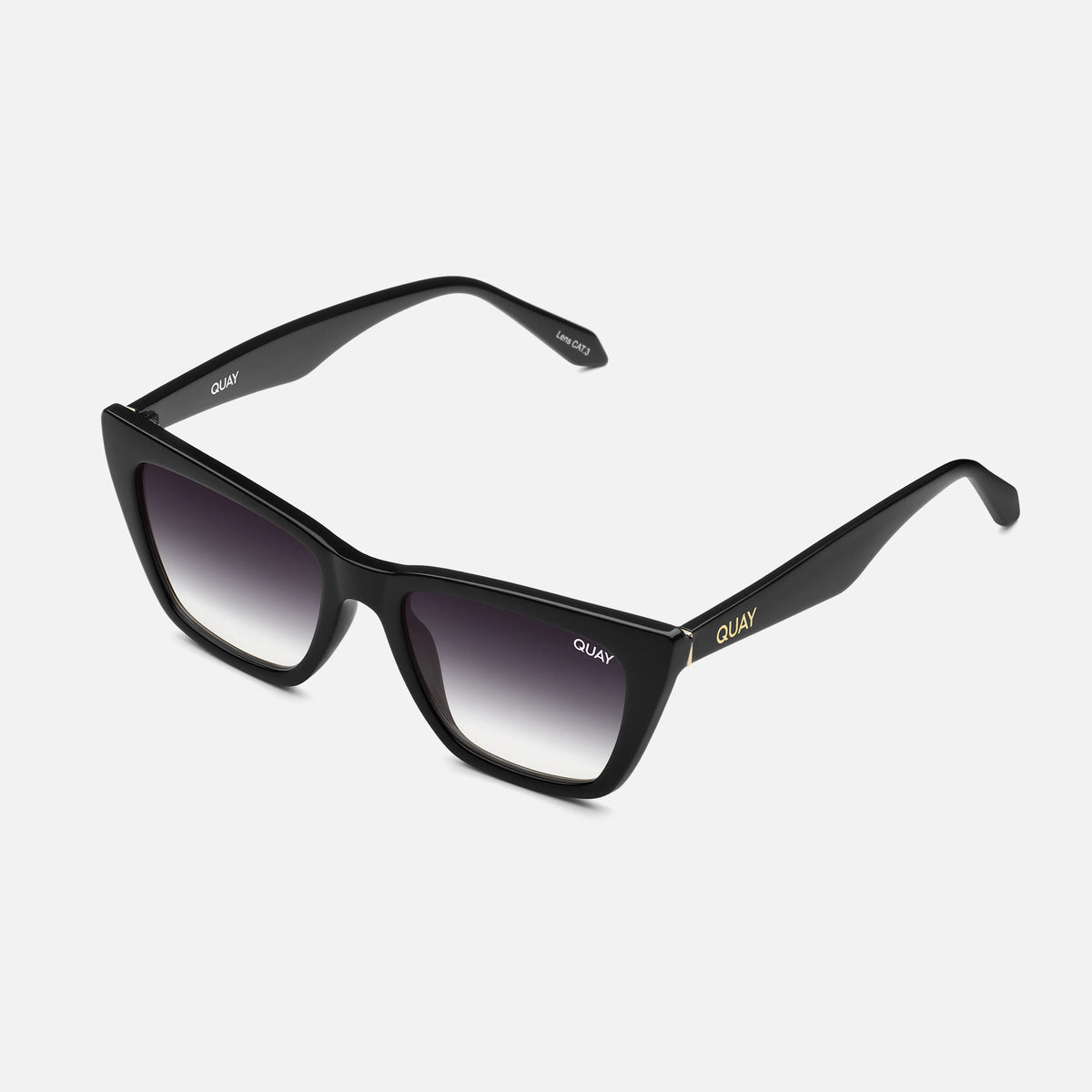 QUAY Call The Shots Sunglasses - Black/Fade – PRESENCE Paris