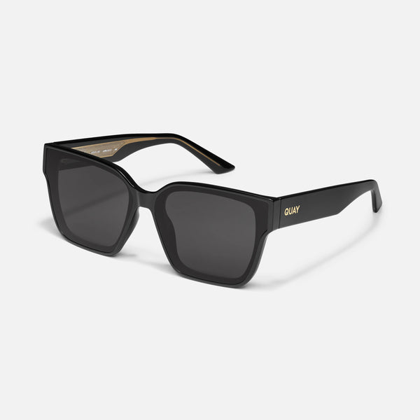 QUAY Drive In Sunglasses - Black/Black