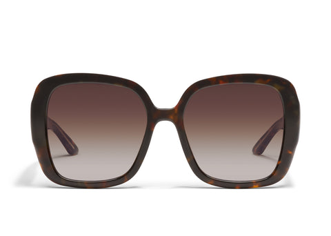 QUAY Full Glam Sunglasses - Neutral Tort/Brown (Exclusive Colourway)