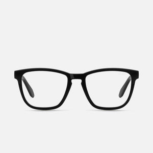 QUAY Hardwire Blue Light Glasses - Black/Clear