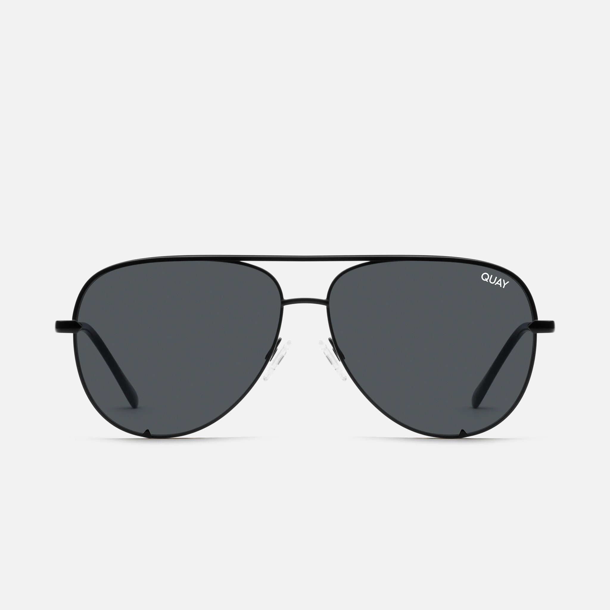 QUAY High Key Extra Large Sunglasses - Black/Smoke