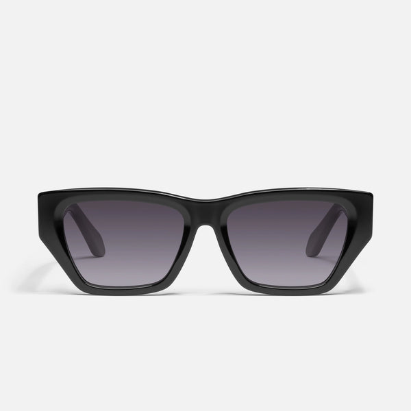 QUAY No Apologies Sunglasses - Black/Smoke