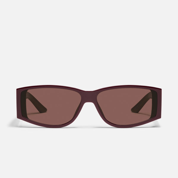 QUAY Not My Fault Sunglasses - Pinot/Brown