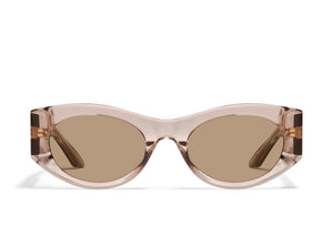 QUAY So What Sunglasses - Doe/Tan (Exclusive Colourway)