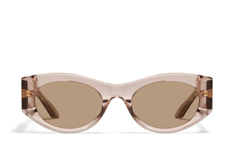 QUAY So What Sunglasses - Doe/Tan (Exclusive Colourway)