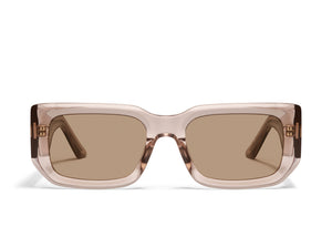 QUAY Tell Me More Sunglasses - Doe/Tan (Exclusive Colourway)