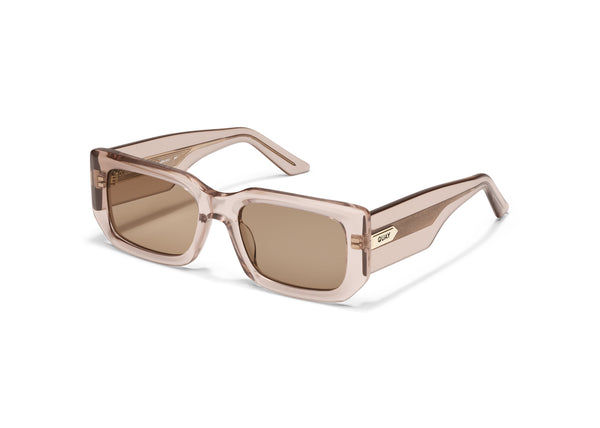 QUAY Tell Me More Sunglasses - Doe/Tan (Exclusive Colourway)