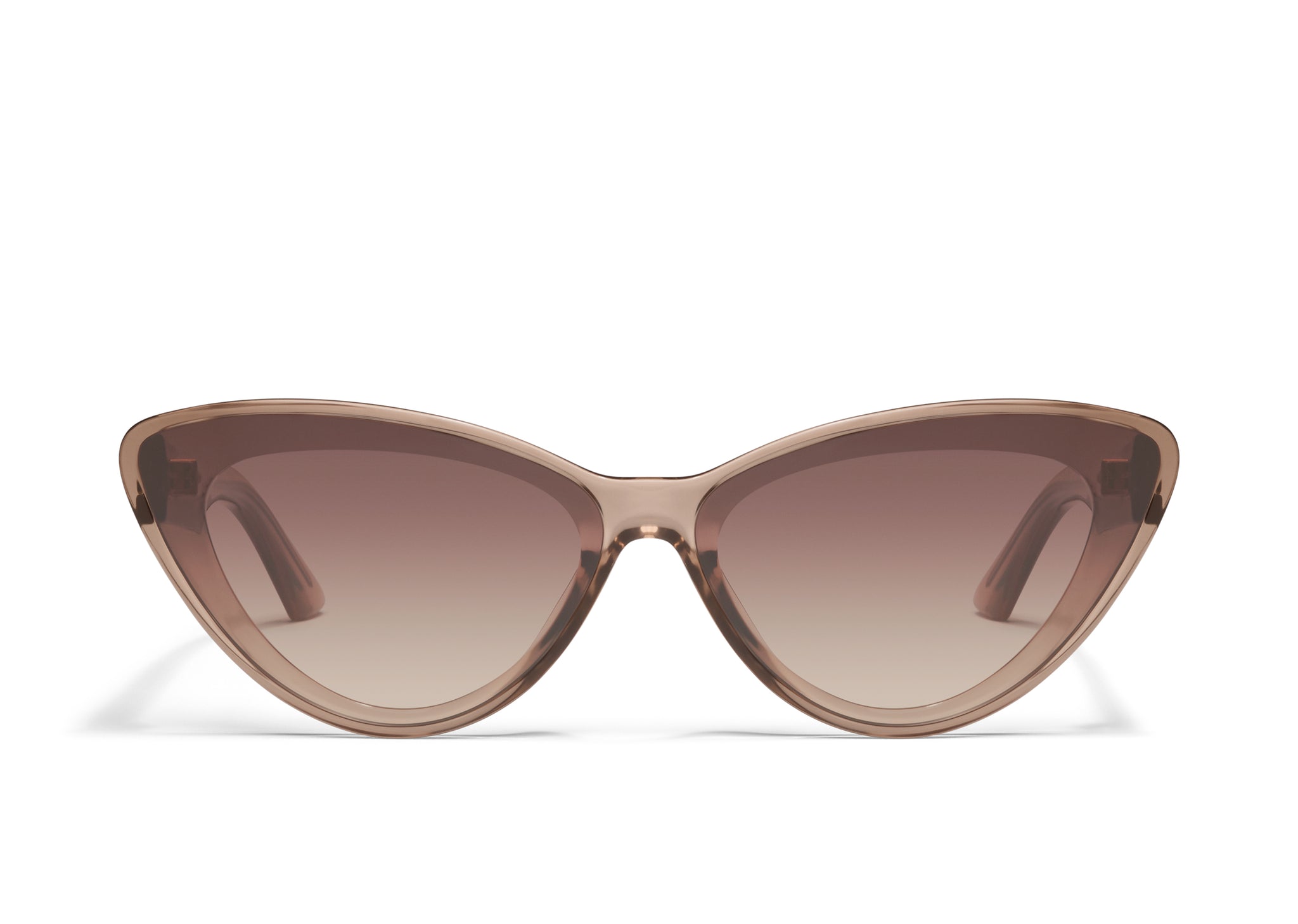 QUAY Tempted Sunglasses - Doe/Brown (Exclusive Colourway)