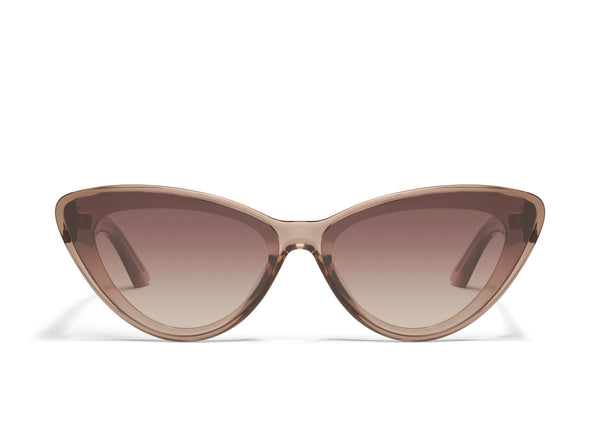 QUAY Tempted Sunglasses - Doe/Brown (Exclusive Colourway)