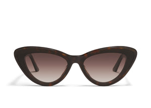 QUAY Tempted Sunglasses - Neutral Tort/Brown (Exclusive Colourway)