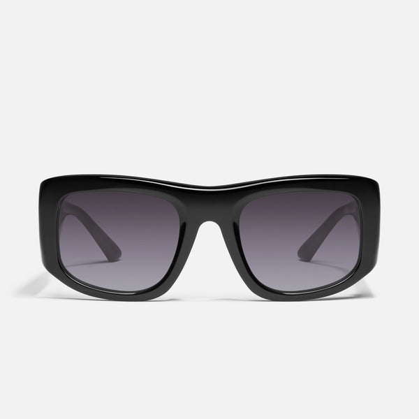 QUAY x GUIZIO Uniform Sunglasses - Black/Smoke