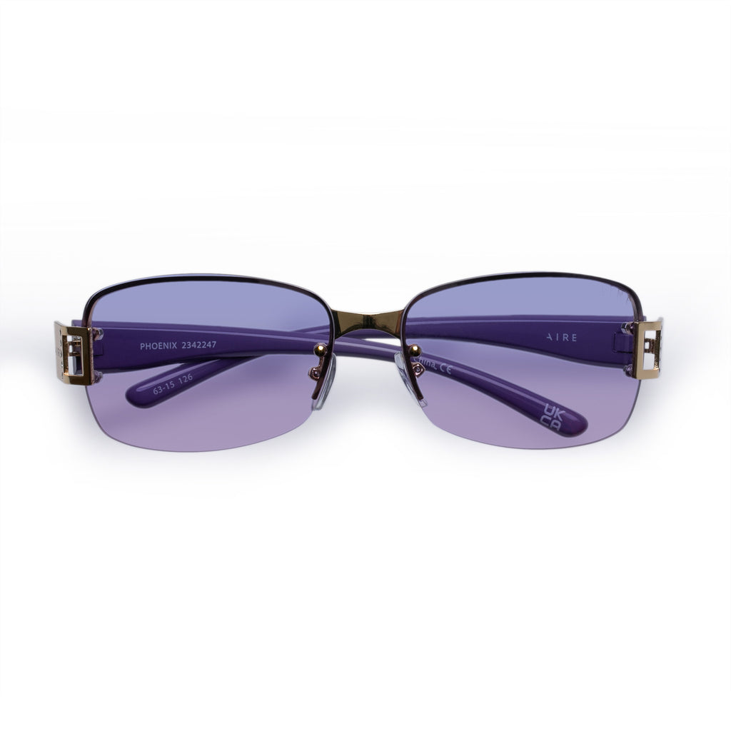 AIRE Phoenix - Bright Gold/Lilac Sunglasses | Official Malaysia