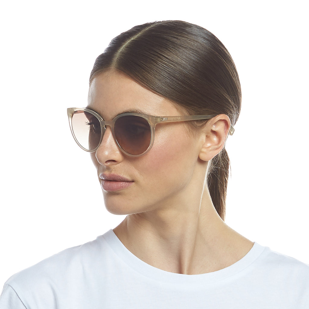 Le Specs Armada Sunglasses Clear Quartz PresenceConcept