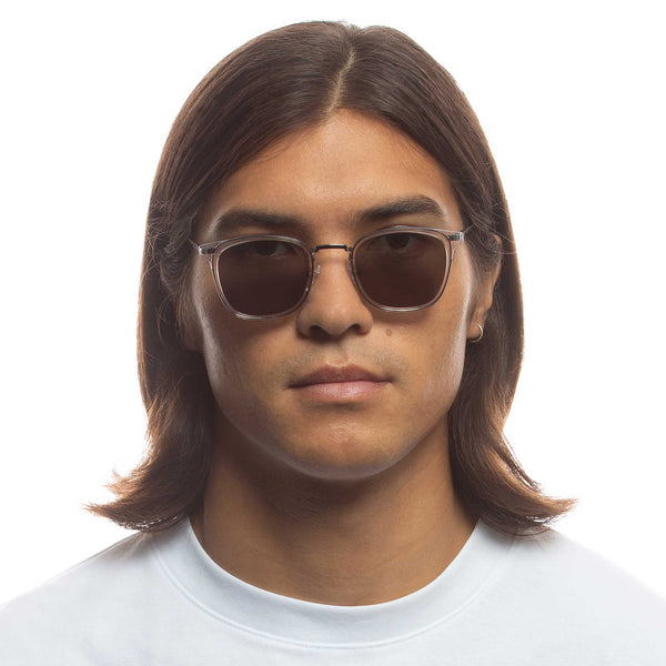 LE SPECS RACKETEER Vintage Clear Sunglasses | PresenceConcept.com