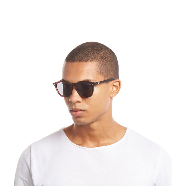 LE SPECS Bandwagon Round Sunglasses - Matte Tort Polarized | PresenceConcept.com